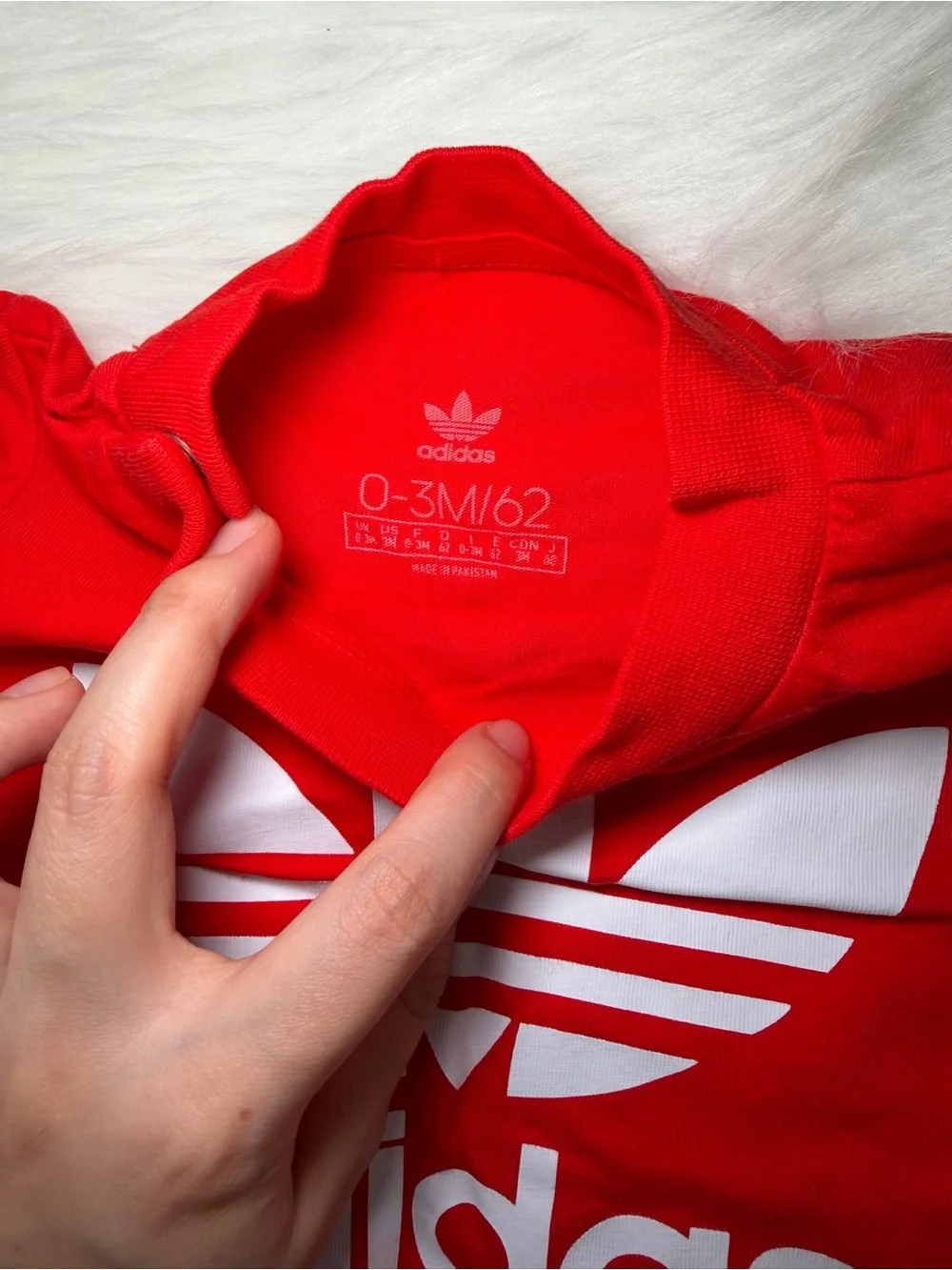 adidas bright red
